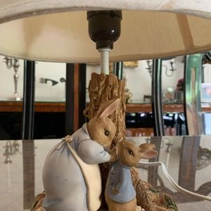 Bunny lamp the tale of Peter the rabbit